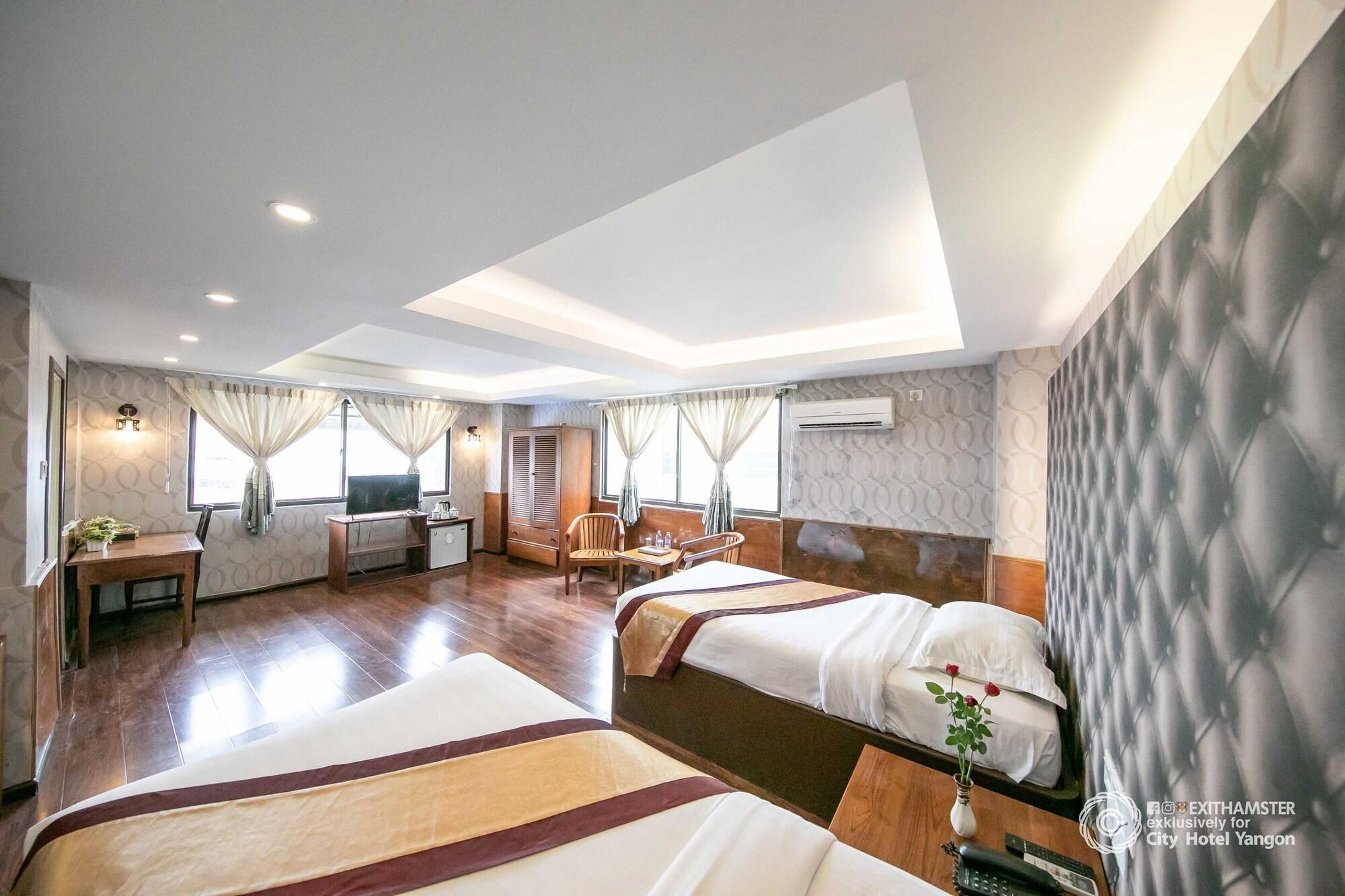 City Hotel Rangoon Buitenkant foto