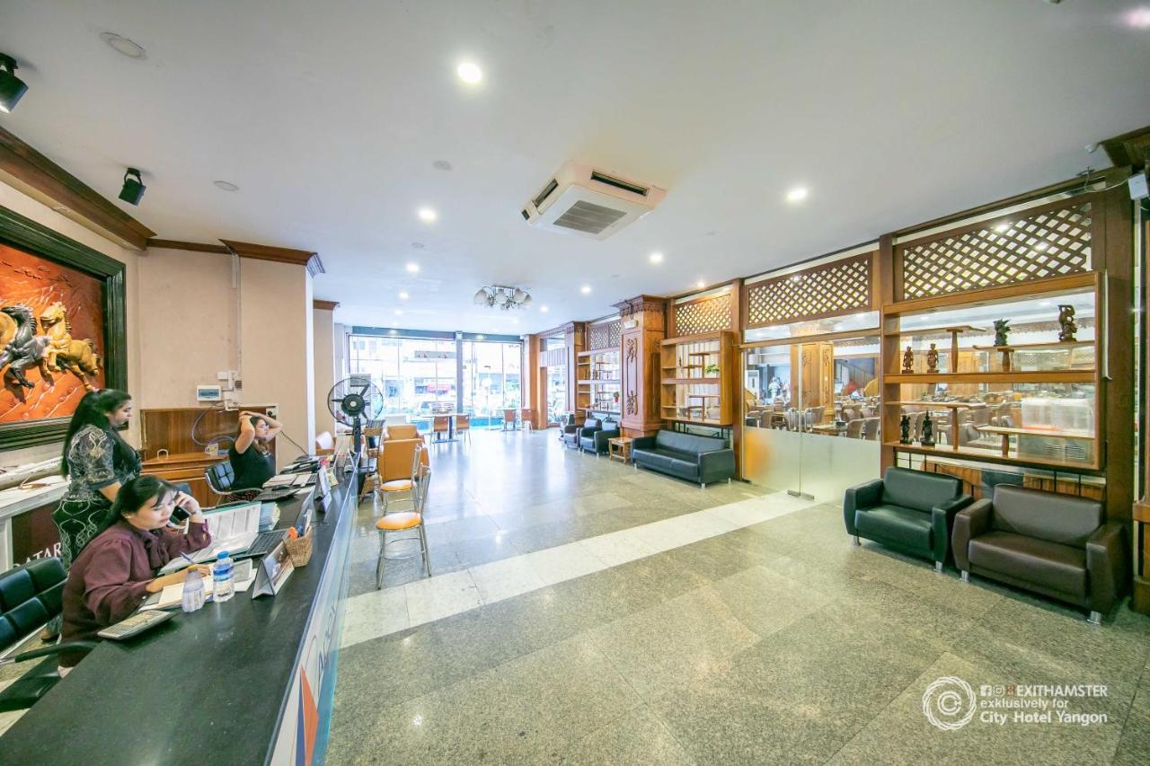 City Hotel Rangoon Buitenkant foto