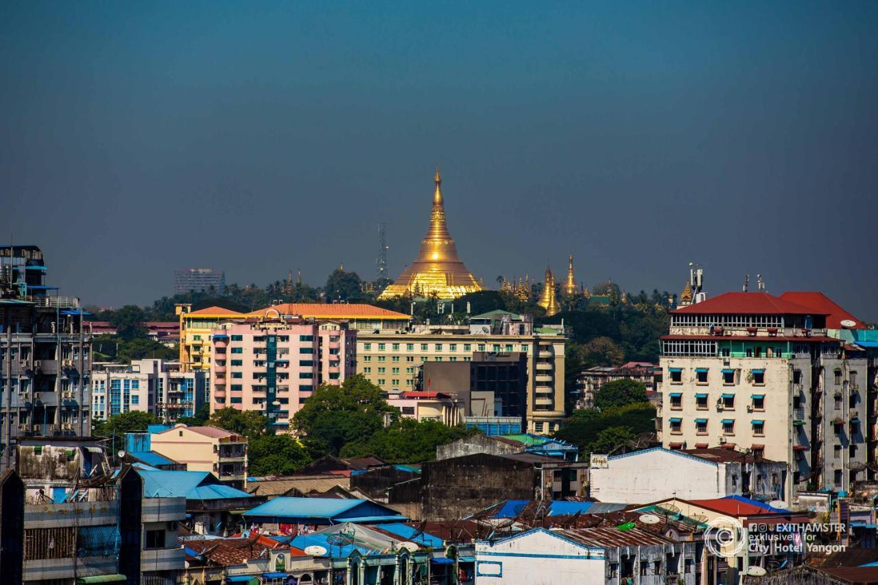 City Hotel Rangoon Buitenkant foto