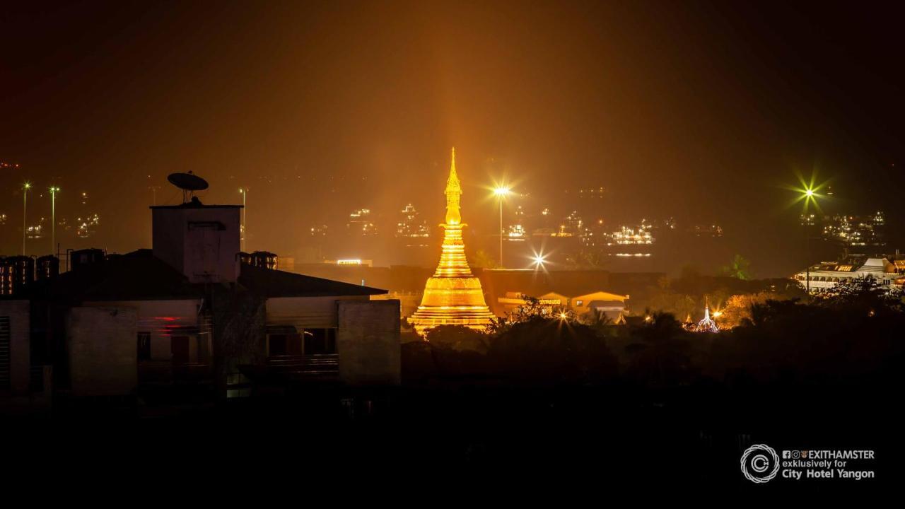City Hotel Rangoon Buitenkant foto