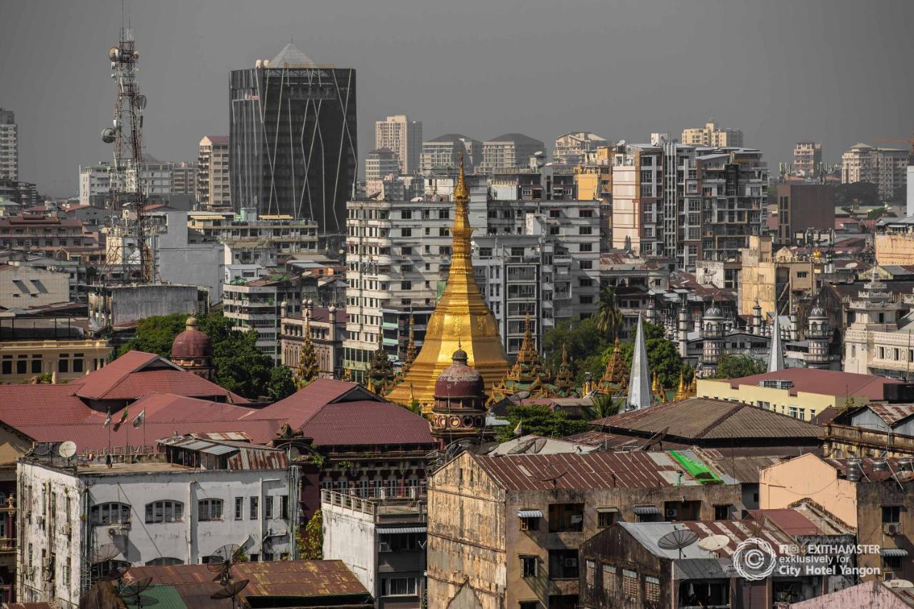 City Hotel Rangoon Buitenkant foto